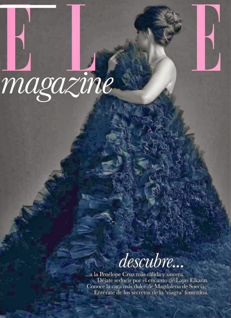 Пенелопа Крус для испанского выпуска Elle, февраль 2014