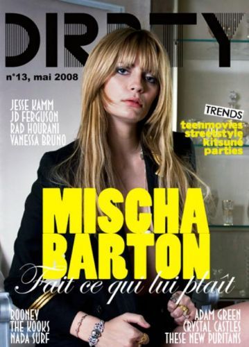 Миша Бартон на обложках журналов