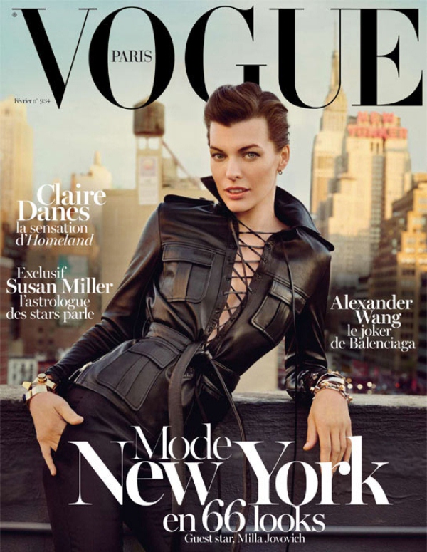 Милла Йовович для Vogue Paris