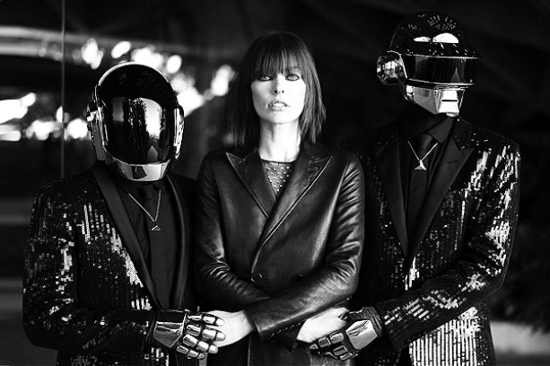 Милла Йовович и Daft Punk для CR FASHION BOOK F\W 13.14