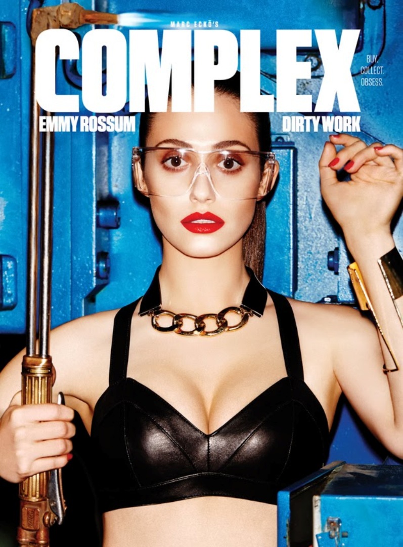 Эмми Россум для журнала Complex, февраль/март 2014