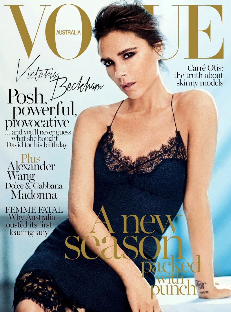 Виктория Бекхэм для журнала Vogue AU, сентябрь 2013 