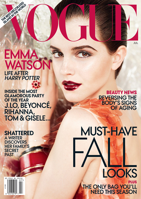 Эмма Уотсон в Vogue US