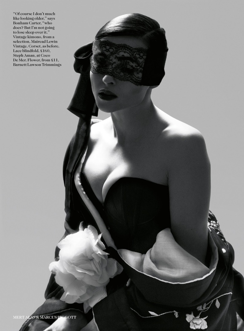 Хелена Бонэм Картер для июньского Vogue UK