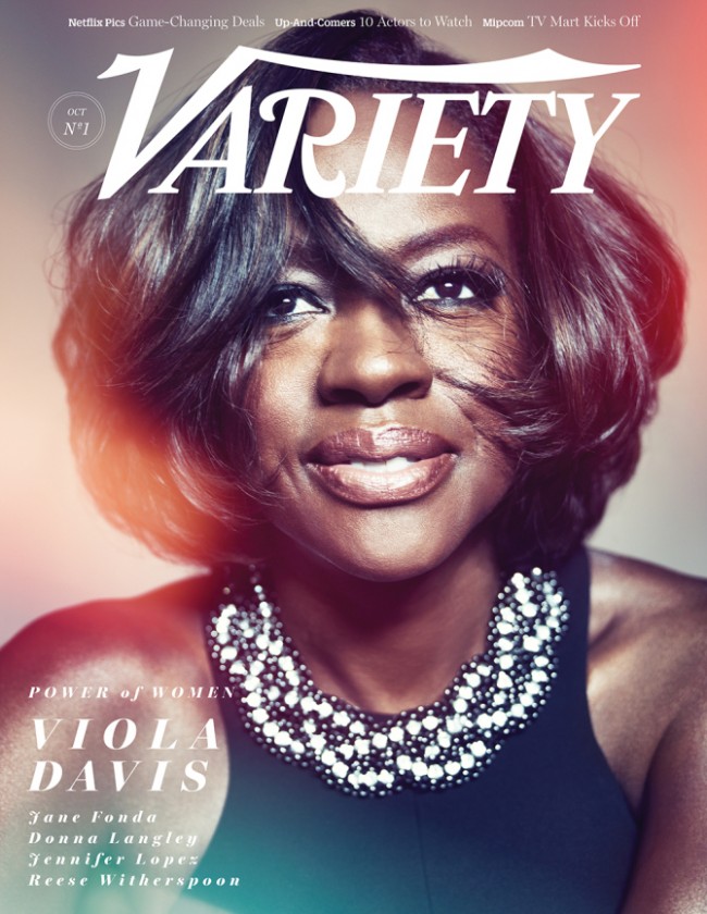 "Сила женщин" спецпроэкт журнала Variety, октябрь 2014
