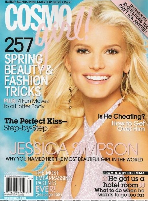 Джессика Симпсон на обложках журналов