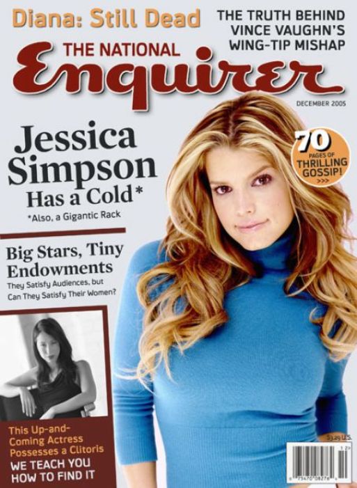 Джессика Симпсон на обложках журналов