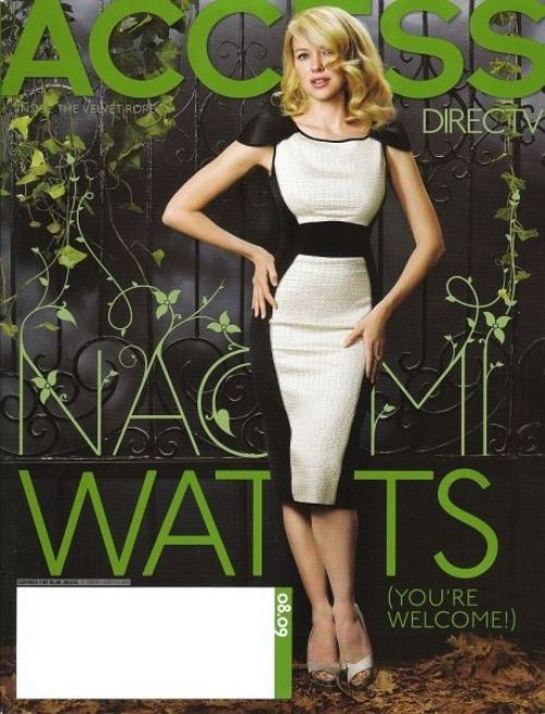 Наоми Уоттс на обложках журналов