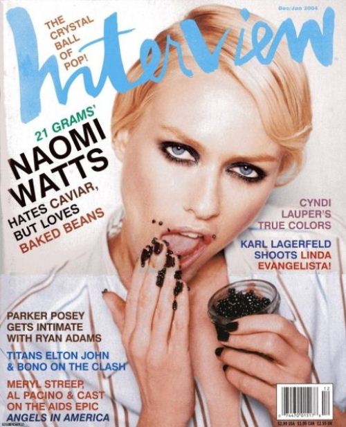 Наоми Уоттс на обложках журналов