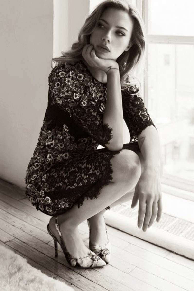 Скарлетт Йоханссон для журнала Marie Claire UK, декабрь 2013
