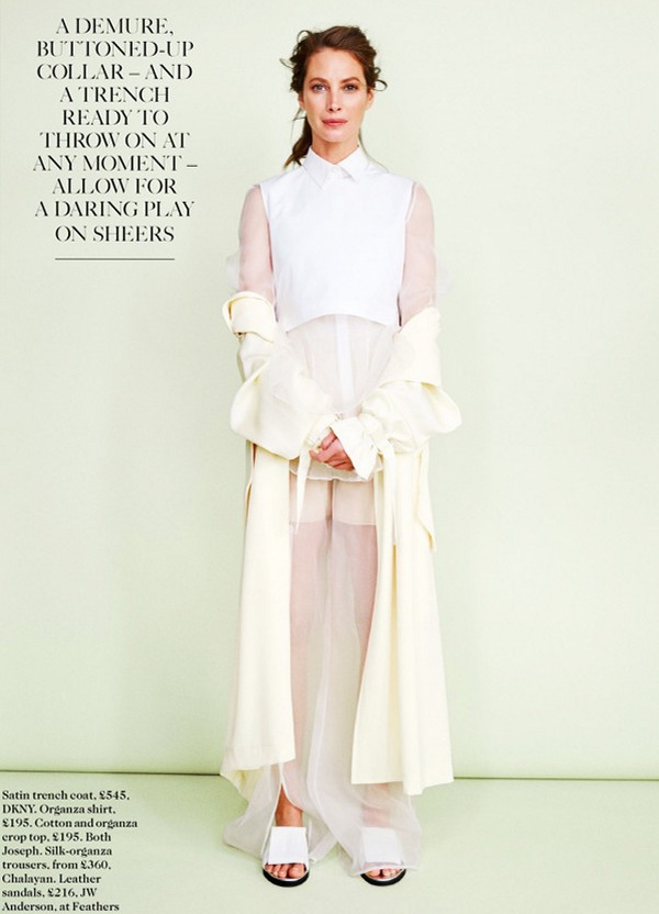 Кристи Тарлингтон для Vogue UK, апрель 2014