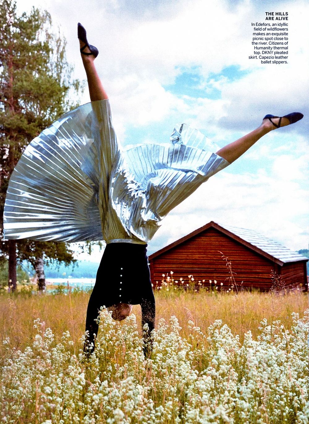 Карли Клосс в фотосессии Патрика Демаршелье для Vogue US, декабрь 2014
