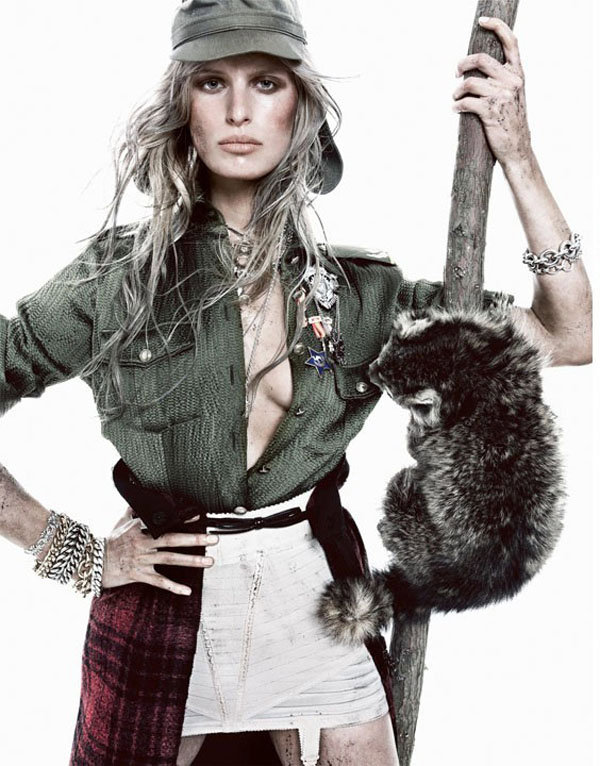 Каролина Куркова в испанском Vogue 