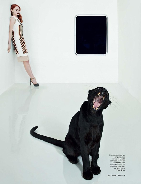 Лили Коул для Vogue Russia
