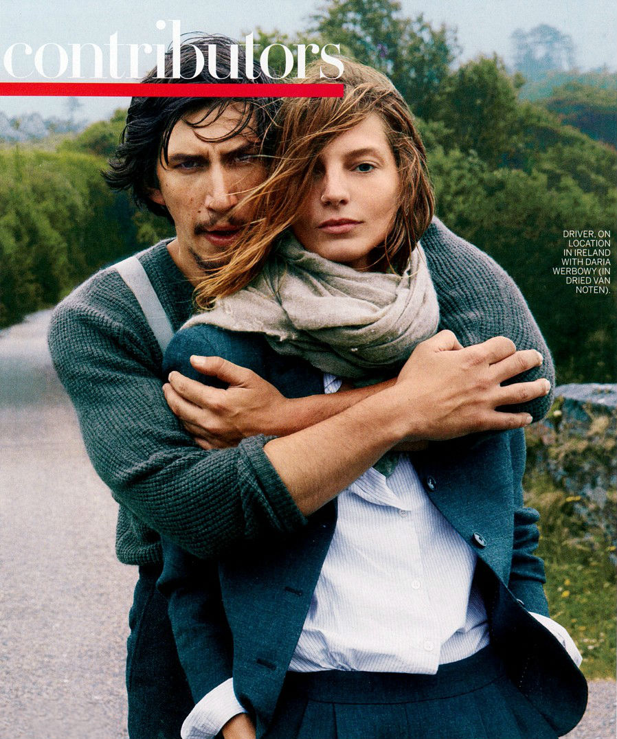 Дарья Вербова для журнала Vogue US, сентябрь 2013