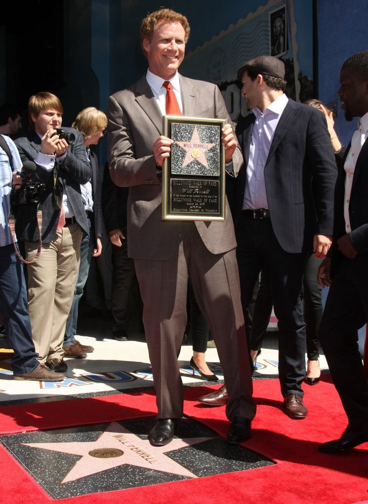 Звезда Уилла Феррелла на Аллее славы в Голливуде