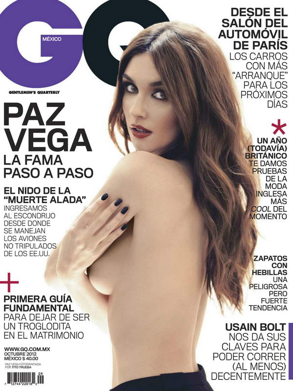 Паз Вега в журнале GQ Mexico