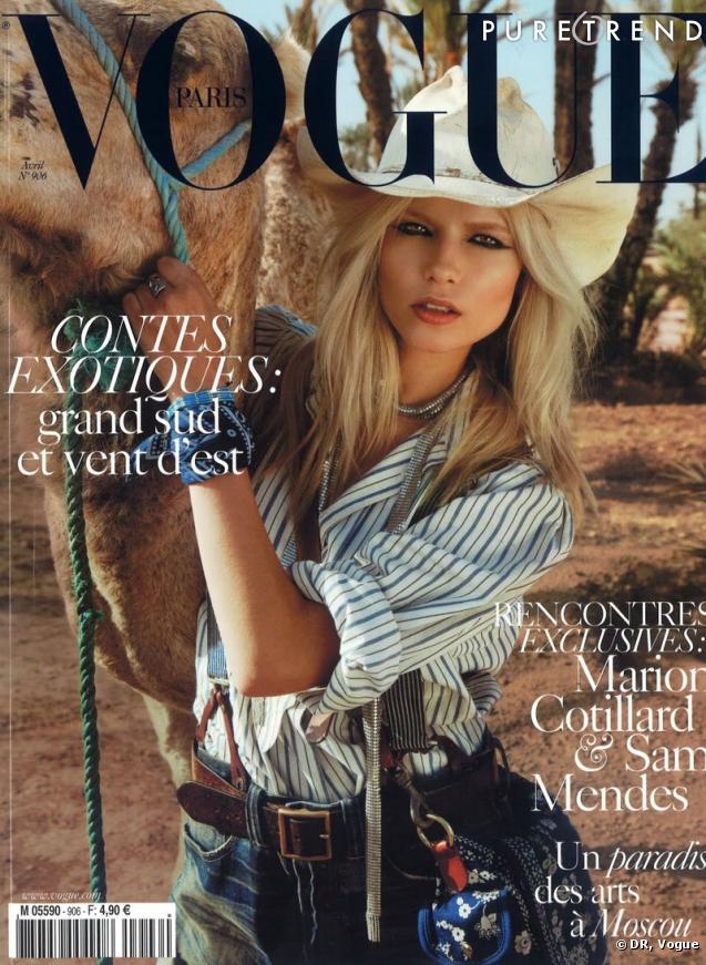 Наташа Поли - любимая модель Vogue