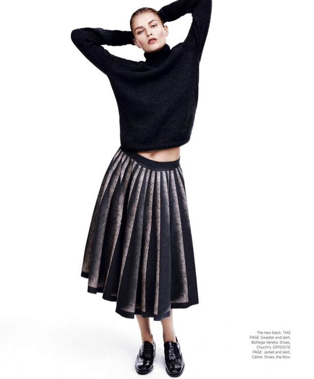 Наташа Поли для Harper’s Bazaar US, сентябрь 2014