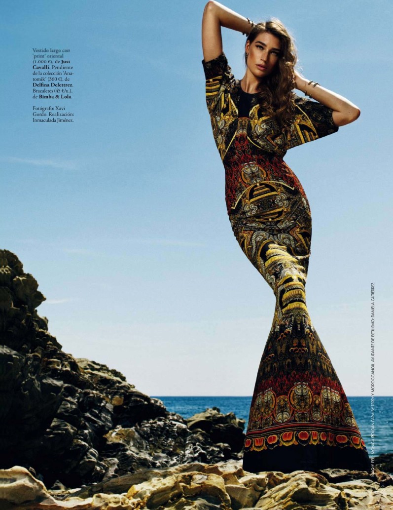 Евгения Володина для журнала Elle, сентябрь 2013