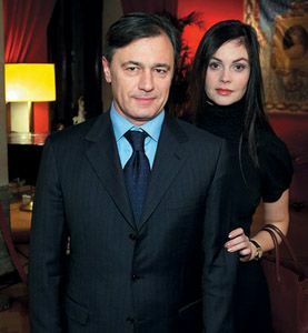 Екатерина Андреева с мужем Душаном Перовичем