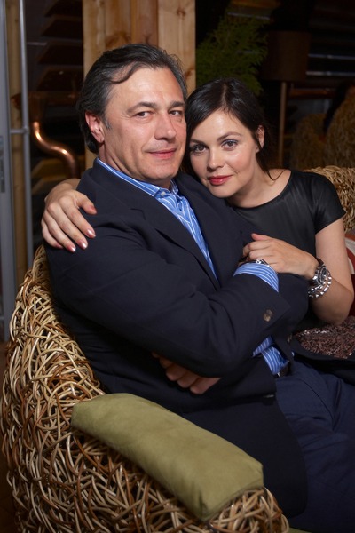 Екатерина Андреева с мужем Душаном Перовичем