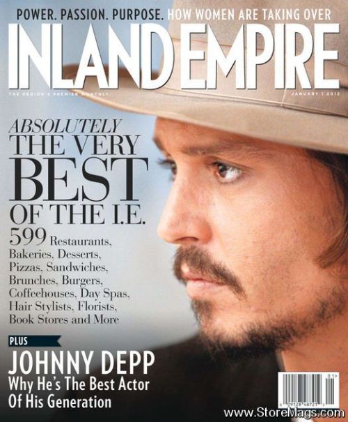 Джонни Депп на обложках журналов