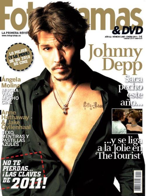 Джонни Депп на обложках журналов