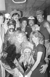Брюс Дженнер, Майкл Джексон, Валери Перрин, Джейн Фонда и The Village People, 1980 год