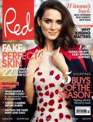 Вайнона Райдер для Red Magazine, апрель 2014