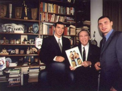 Братья Кличко и Макс Шмелинг, 1998 год