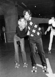 Стивен Спилберг и Голди Хоун, 1980 год