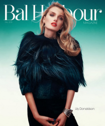 Лили Дональдсон для Bal Harbour Magazine, осень 2013