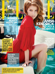 Анна Кендрик в фотосессии Картера Смита для ELLE Magazine US, июль 2014