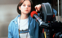 Джоди Фостер на съемках своего дебютного режиссерского проекта "Маленький человек Тейт", 1991 год