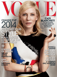 Кейт Бланшетт для Vogue US, январь 2014