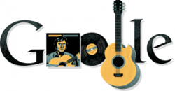 Владимир Высоцкий на праздничном логотипе Google