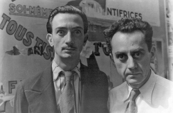 Сальвадор Дали и Ман Рэй в Париже, 1934 год