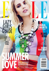 Эмма Робертс для Elle Canada, июнь 2014
