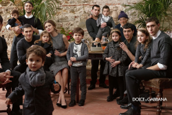 Бьянка Балти в рекламной кампании DOLCE & GABBANA KIDS F\W 13.14