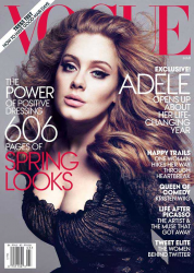 Адель в журнале Vogue US