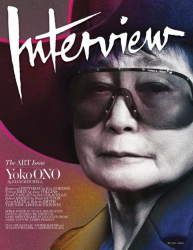 Йоко Оно для журнала INTERVIEW, декабрь 2013 - январь 2014