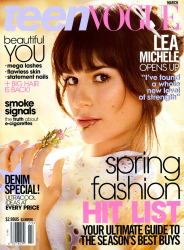Лиа Мишель для Teen Vogue, март 2014