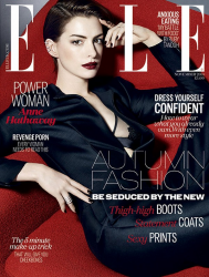 Энн Хэтэуэй для ELLE UK, ноябрь 2014