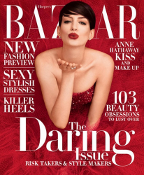 Энн Хэтэуэй для Harper’s Bazaar US, ноябрь 2014