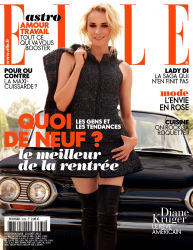 Дайан Крюгер в фотосессии для журнала Elle France, август 2013