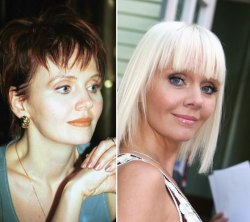 Валерия в 1999 году и 2009 году
