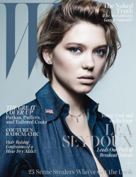 Леа Сейду для W Magazine, октябрь 2013