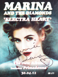 Автограф Marina and the Diamonds