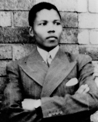 Нельсон Мандела в молодости